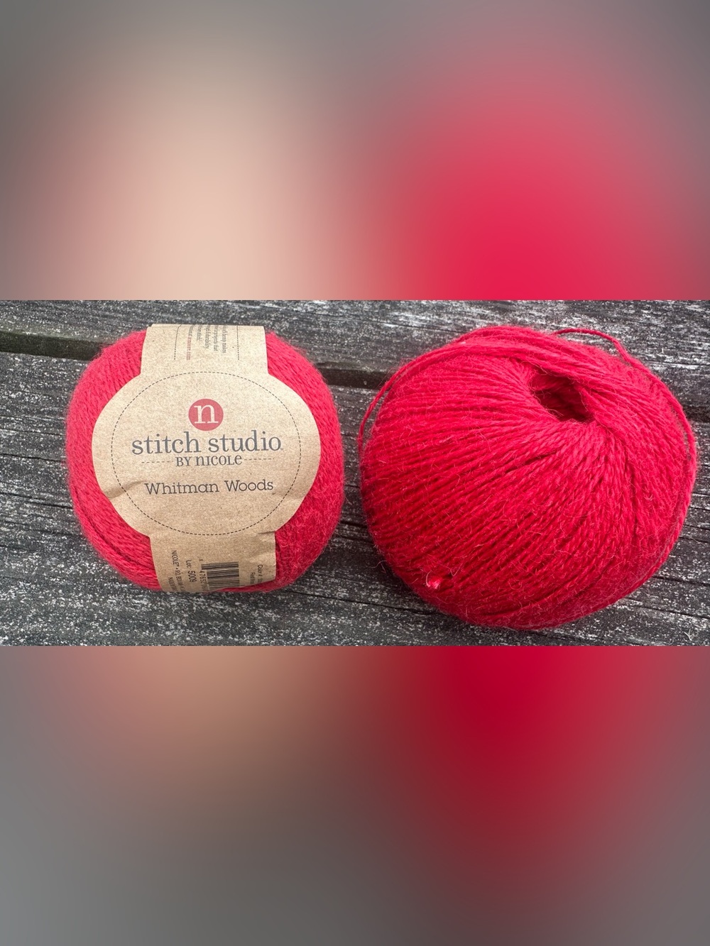 Red Yarn Balls - Studio Collection